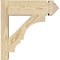 Ekena Millwork Balboa Rough Sawn Arts and Crafts Outlooker, Douglas Fir, 6"W x 16"D x 16"H OUT06X16X16BOA03RDF - alternate 2